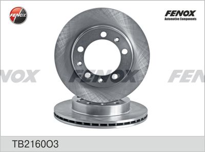 FENOX TB2160O3 Тормозные диски  для UAZ CARGO (Уаз Карго)