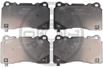 Комплект тормозных колодок, дисковый тормоз OPTIMAL BP-12457 для FORD GT