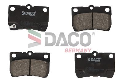 Комплект тормозных колодок, дисковый тормоз DACO Germany 322015 для LEXUS GS