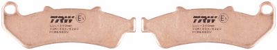 Plaquettes de frein TRW — 125,5mm