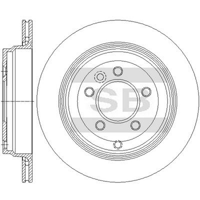 спирачен диск Hi-Q SD6205