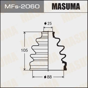 MASUMA MFs-2060 Пыльник шруса для MITSUBISHI 3000