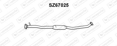 Предглушитель выхлопных газов VENEPORTE SZ67025 для SUZUKI WAGON
