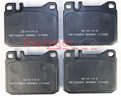 SET PLACUTE FRANA FRANA DISC METZGER AUTOTEILE 1170385 1