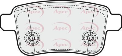 Brake Pad Set APEC PAD1932