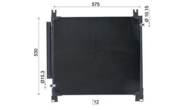 CONDENSATOR CLIMATIZARE MAHLE AC1077000S 9