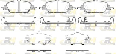 ROADHOUSE 21730.02 Тормозные колодки и сигнализаторы для HONDA CR-V V (RW_, RT_) 1.5 VTEC AWD (RW2)