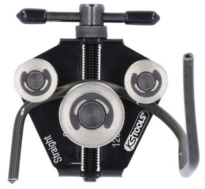 KS Tools 120.1004 Rovnací/ohýbací nářadí na brzdová vedení, 4,75 mm (3/16") + 6,35 mm (1/4")