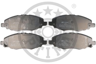 OPTIMAL 12544 Тормозные колодки и сигнализаторы для TOYOTA HILUX VII Пикап (_N1_, _N2_, _N3_) 2.5 D-4D (KUN15_, KDN1_)