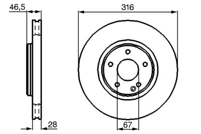 Brake Disc 0 986 478 625