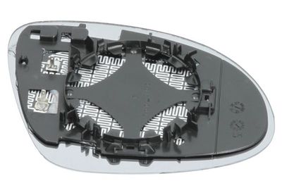 Zijspiegel glas Links (asferisch, met verwarming) past: SEAT ALHAMBRA 7N SKODA YETI VW SHARAN 7N, TIGUAN I 09.07-