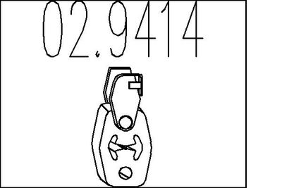 TAMPON CAUCIUC AMORTIZOR ESAPAMENT