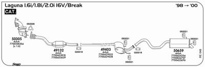Układ wydechowy SIGAM RE048