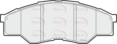 Brake Pad Set APEC PAD1606