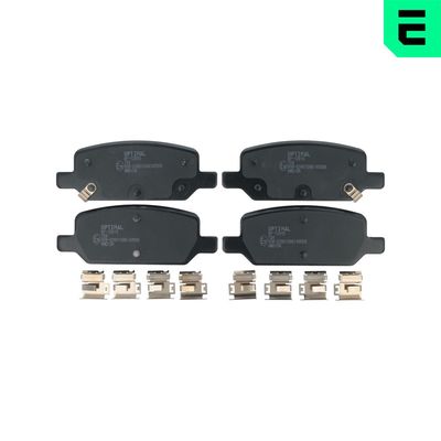 комплект спирачно феродо, дискови спирачки OPTIMAL BP-12810