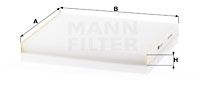 Filter, Innenraumluft MANN-FILTER CU 26 017