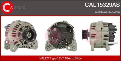 GENERATOR / ALTERNATOR CASCO CAL15329AS