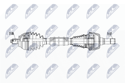 полуоска NTY NPW-WW-221