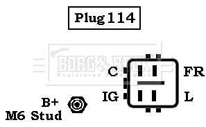 BORG & BECK Dynamo / Alternator (BBA2967)