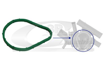 GARNITURA CARCASA TERMOSTAT