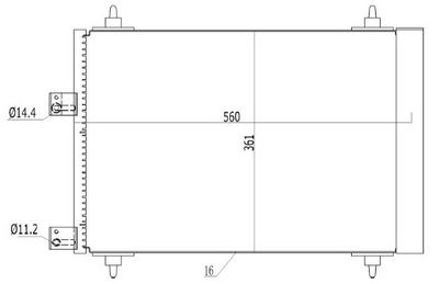 KONDENSATOR KLIMAANLAGE