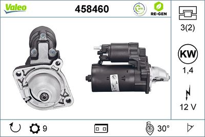 STARTER VALEO 458460