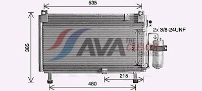 CONDENSATOR CLIMATIZARE AVA Clever Choice IS5032D