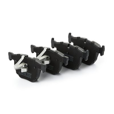 комплект спирачно феродо, дискови спирачки RIDEX 402B0282