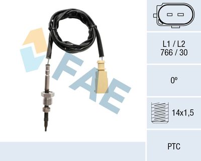 Sensor, exhaust gas temperature 68030