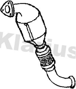 KLARIUS 322932 Катализатор  для LAND ROVER RANGE ROVER III (L322) 3.6 D 4x4