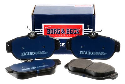 комплект спирачно феродо, дискови спирачки BORG & BECK BBP1120