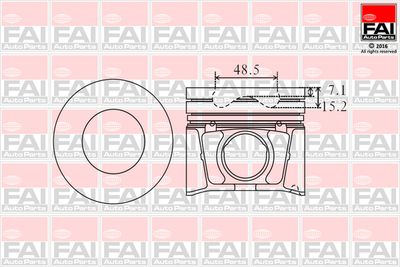 FAI AutoParts PK10-050 Поршень  для FORD RANGER (Форд Рангер)