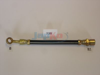 Halter, Bremsschlauch