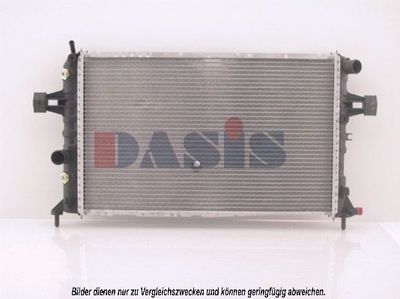 Радиатор, охлаждение двигателя AKS DASIS 151680N для OPEL REKORD