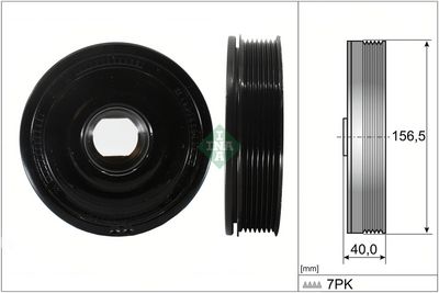 Koło pasowe, wał korbowy SCHAEFFLER INA 544018710