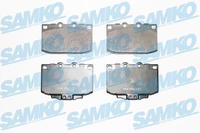 Комплект тормозных колодок, дисковый тормоз SAMKO 5SP323 для MAZDA RX-7