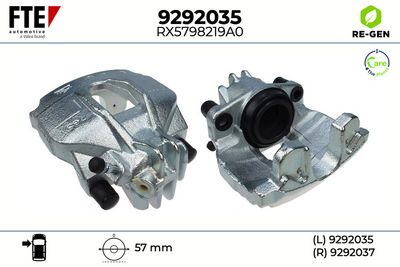 спирачен апарат FTE 9292035