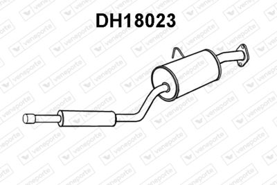 Средний глушитель выхлопных газов VENEPORTE DH18023 для DAIHATSU CUORE