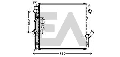 EACLIMA 31R71264 Крышка радиатора  для LEXUS GX (Лексус Гx)