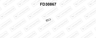 ABGASROHR VENEPORTE FD30867