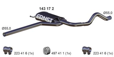 MITTELSCHALLDäMPFER