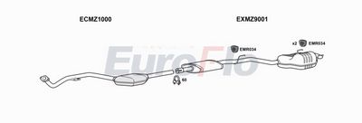Układ wydechowy EUROFLO MZC18183001A00