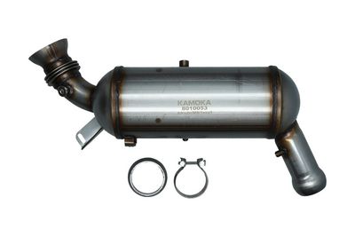 Suodžių / kietųjų dalelių filtras, išmetimo sistema