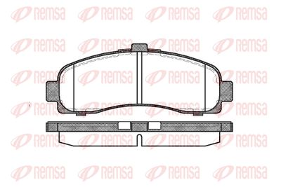 KAWE 0431 10 Тормозные колодки и сигнализаторы  для NISSAN MICRA II (K11) 1.0 i 16V