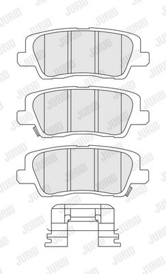 Jarrupala, levyjarru JURID 574282J – CADILLAC, CHEVROLET