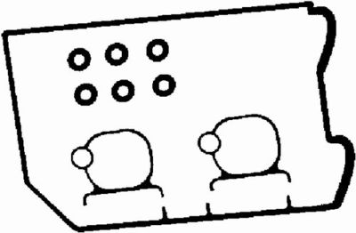 SET GARNITURI CAPAC SUPAPE BGA RK4370