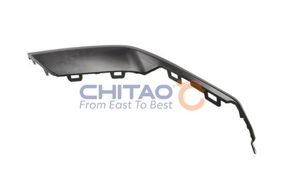 Baguette et bande protectrice, pare-chocs CHITAO — arrière gauche, 580mm