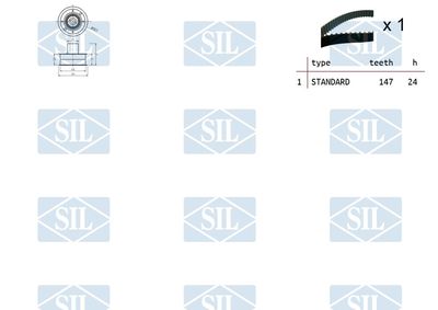 SET CUREA DE DISTRIBUTIE Saleri SIL TK1168 1