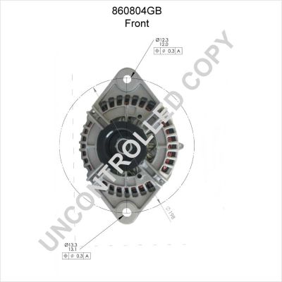 Alternátor PRESTOLITE ELECTRIC 860804GB