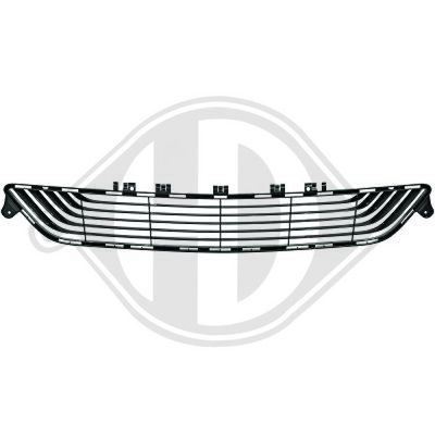 Ventilatiegrille, bumper